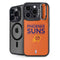 NBA Phoenix Suns Standard - Orange iPhone 15 Pro Max Kickstand Case