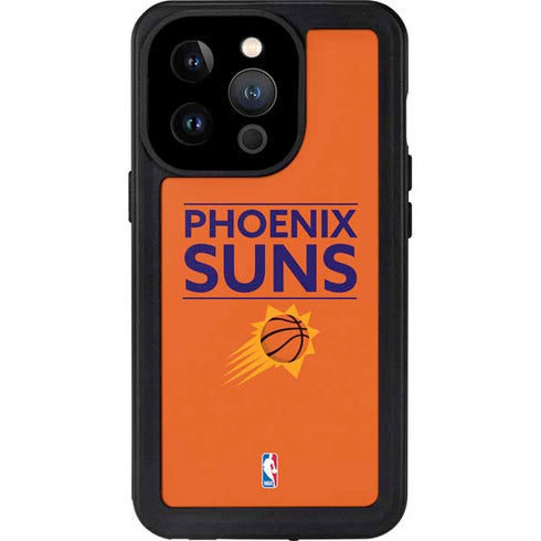 NBA Phoenix Suns Standard - Orange iPhone 15 Pro Waterproof Case