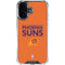 NBA Phoenix Suns Standard - Orange iPhone 16 Clear Case