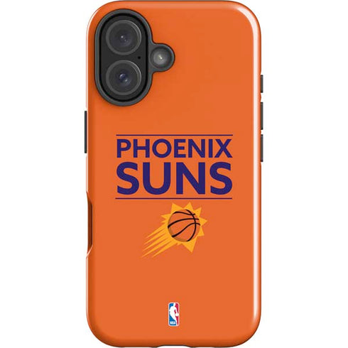 NBA Phoenix Suns Standard - Orange iPhone 16 Plus Impact Case