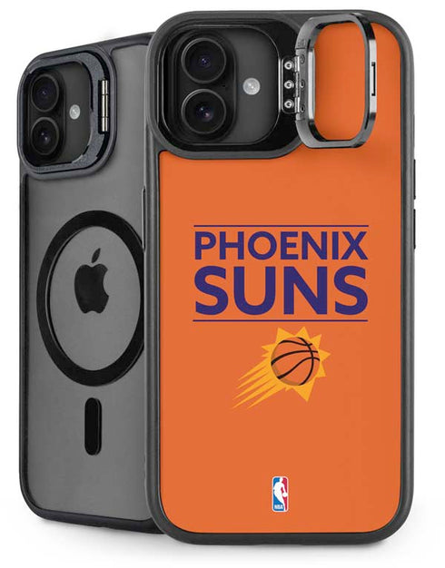 NBA Phoenix Suns Standard - Orange iPhone 16 Plus Kickstand Case