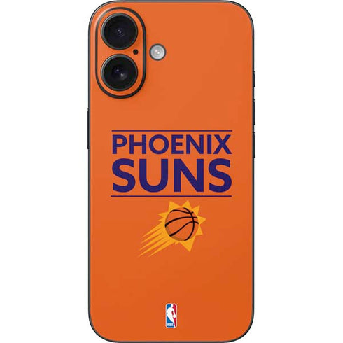 NBA Phoenix Suns Standard - Orange iPhone 16 Skin