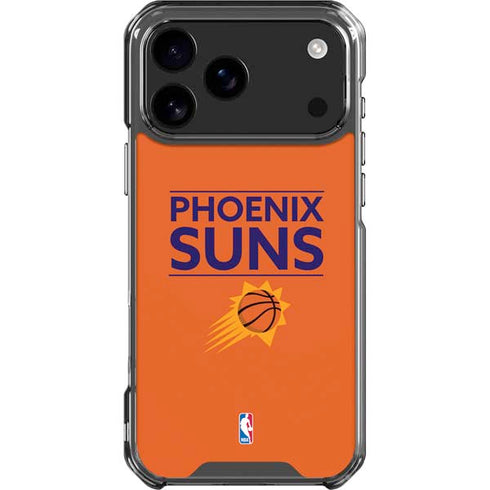 NBA Phoenix Suns Standard - Orange iPhone 18 Pro Max Clear Case
