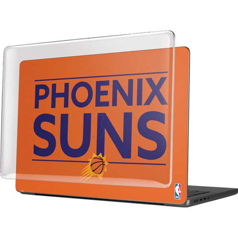 NBA Phoenix Suns Standard - Orange MacBook Pro 14in (2021-24) Case plus Skin