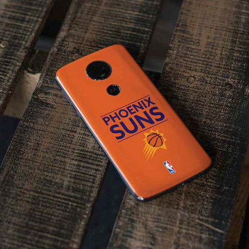 NBA Phoenix Suns Standard - Orange Moto E5 Plus Skin