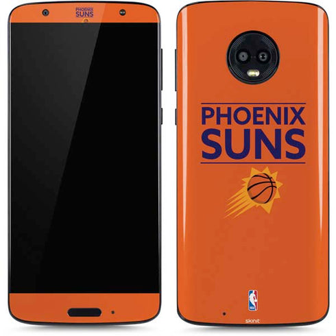 NBA Phoenix Suns Standard - Orange Moto G6 Skin