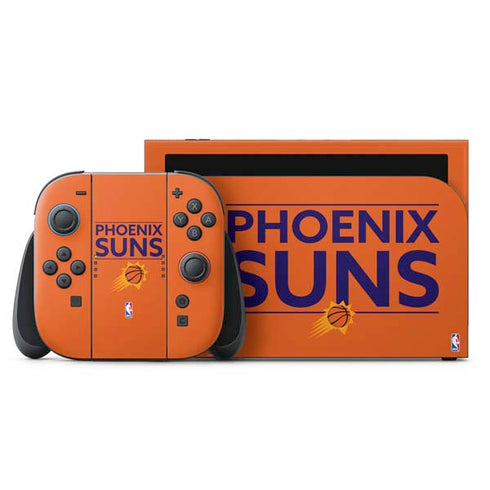 NBA Phoenix Suns Standard - Orange Nintendo Switch 2 (2025) with Joy-Con Skin