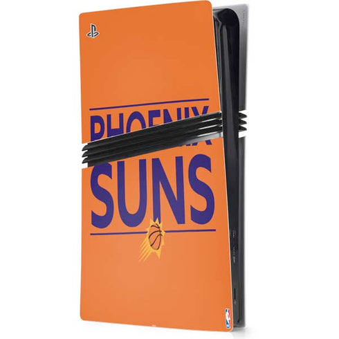 NBA Phoenix Suns Standard - Orange PS5 Pro Console Skin