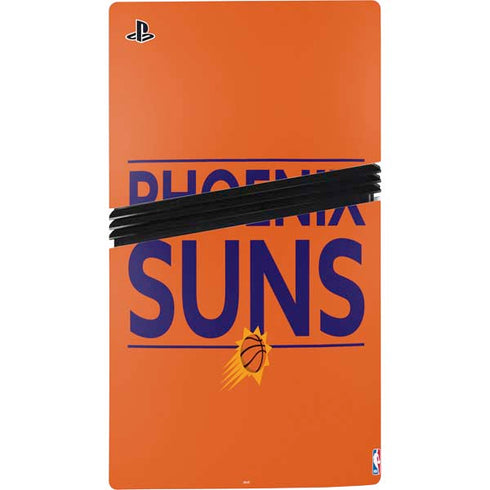 NBA Phoenix Suns Standard - Orange PS5 Pro Console Skin