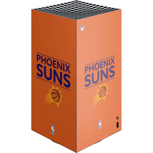 NBA Phoenix Suns Standard - Orange XBox Series X Digital Edition Console Skin
