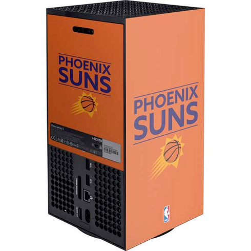 NBA Phoenix Suns Standard - Orange XBox Series X Digital Edition Console Skin