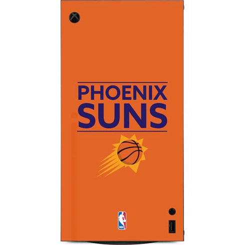 NBA Phoenix Suns Standard - Orange XBox Series X Digital Edition Console Skin