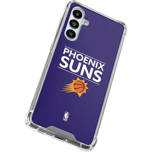 NBA Phoenix Suns Standard - Purple Galaxy A16 5G Clear Case