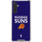 NBA Phoenix Suns Standard - Purple Galaxy A17 Clear Case