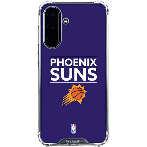 NBA Phoenix Suns Standard - Purple Galaxy A36 5G Clear Case