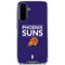 NBA Phoenix Suns Standard - Purple Galaxy A36 5G Clear Case