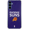 NBA Phoenix Suns Standard - Purple Galaxy A55 5G Clear Case