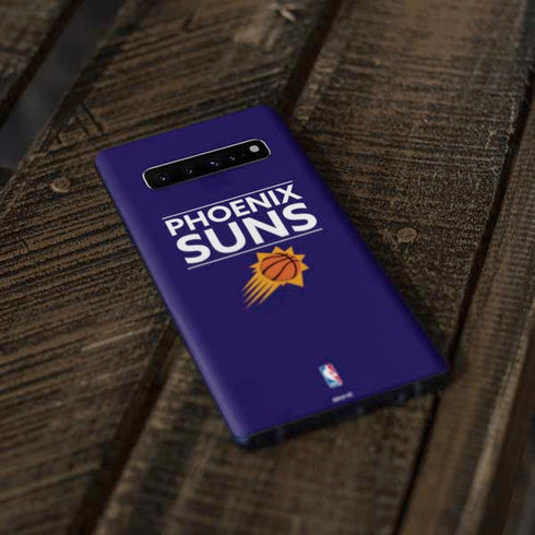 NBA Phoenix Suns Standard - Purple Galaxy S10 Skin