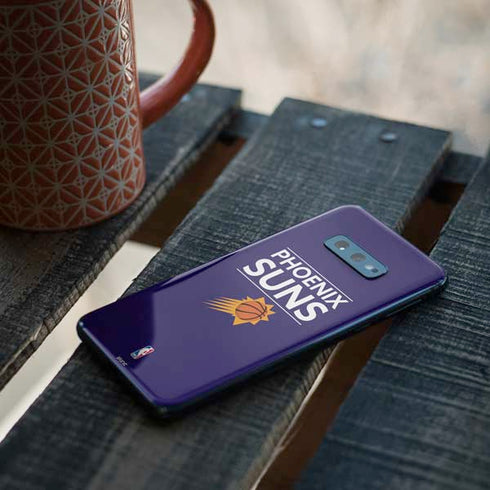 NBA Phoenix Suns Standard - Purple Galaxy S10e Skin