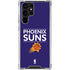 NBA Phoenix Suns Standard - Purple Galaxy S23 Ultra Clear Case