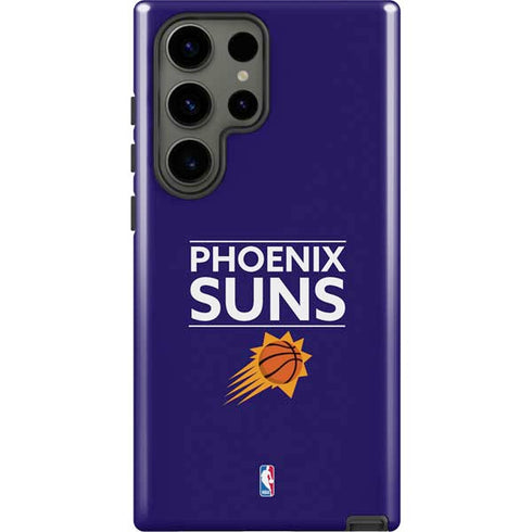 NBA Phoenix Suns Standard - Purple Galaxy S23 Ultra Pro Case