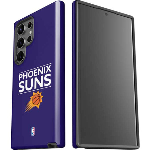 NBA Phoenix Suns Standard - Purple Galaxy S23 Ultra Pro Case