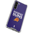 NBA Phoenix Suns Standard - Purple Galaxy S24 FE Clear Case
