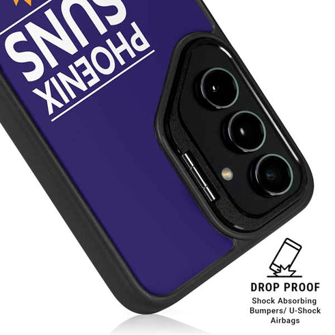 NBA Phoenix Suns Standard - Purple Galaxy S24 FE Kickstand Case