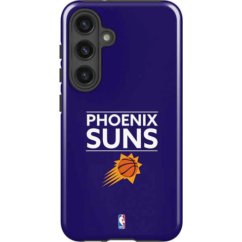 NBA Phoenix Suns Standard - Purple Galaxy S25 Impact Case