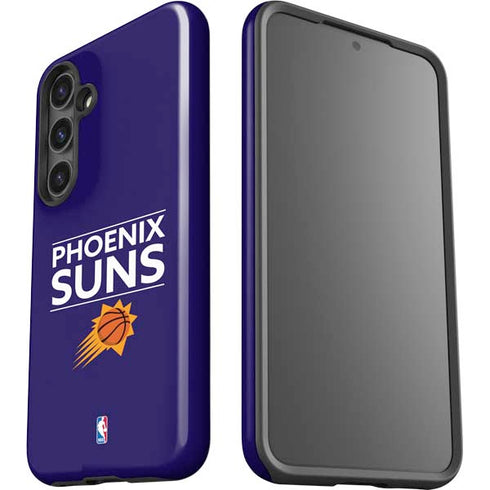 NBA Phoenix Suns Standard - Purple Galaxy S25 Impact Case