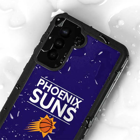NBA Phoenix Suns Standard - Purple Galaxy S24 Plus Waterproof Case