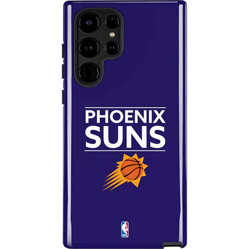 NBA Phoenix Suns Standard - Purple Galaxy S25 Ultra Impact Case