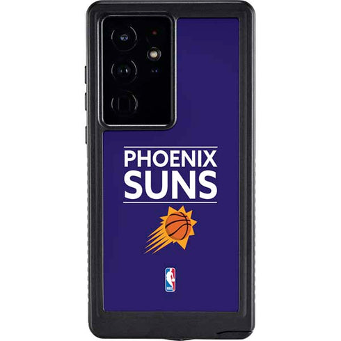 NBA Phoenix Suns Standard - Purple Galaxy S24 Ultra Waterproof Case