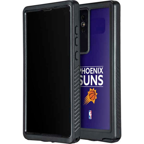 NBA Phoenix Suns Standard - Purple Galaxy S24 Ultra Waterproof Case