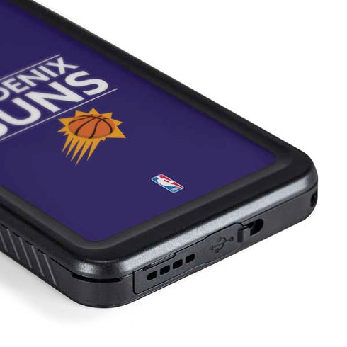 NBA Phoenix Suns Standard - Purple Galaxy S24 Waterproof Case