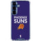 NBA Phoenix Suns Standard - Purple Galaxy S25 Clear Case