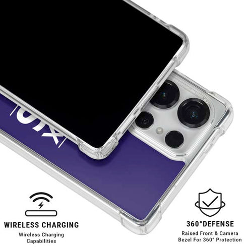 NBA Phoenix Suns Standard - Purple Galaxy S25 Ultra Clear Case