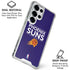 NBA Phoenix Suns Standard - Purple Galaxy S25 Ultra Clear Case