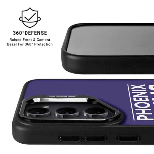NBA Phoenix Suns Standard - Purple Galaxy S26 Kickstand Case