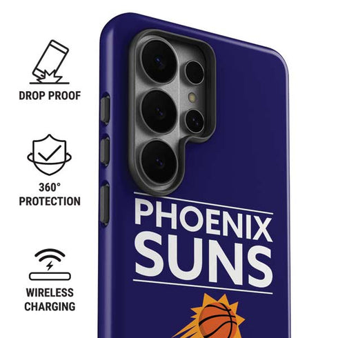 NBA Phoenix Suns Standard - Purple Galaxy S26 Ultra Impact Case
