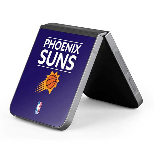 NBA Phoenix Suns Standard - Purple Galaxy Z Flip6 Skin
