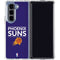 NBA Phoenix Suns Standard - Purple Galaxy Z Fold5 5G Clear Case