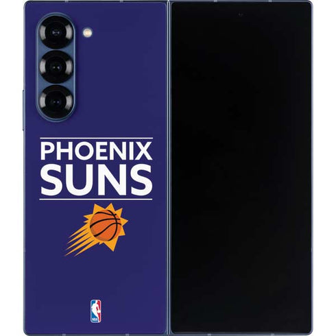 NBA Phoenix Suns Standard - Purple Galaxy Z Fold6 Skin