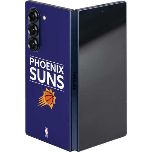 NBA Phoenix Suns Standard - Purple Galaxy Z Fold6 Skin