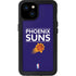 NBA Phoenix Suns Standard - Purple iPhone 15 Plus Waterproof Case