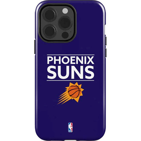 NBA Phoenix Suns Standard - Purple iPhone 15 Pro Impact Case