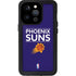 NBA Phoenix Suns Standard - Purple iPhone 15 Pro Waterproof Case