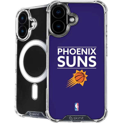 NBA Phoenix Suns Standard - Purple iPhone 16 MagSafe Case