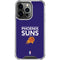 NBA Phoenix Suns Standard - Purple iPhone 16 Pro Clear Case