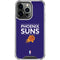 NBA Phoenix Suns Standard - Purple iPhone 16 Pro Max Clear Case